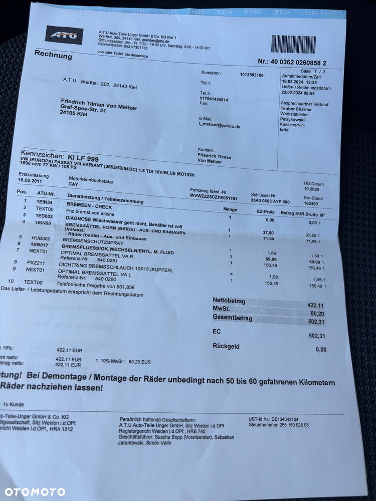 Volkswagen Passat 1.6 TDI Comfortline - 23