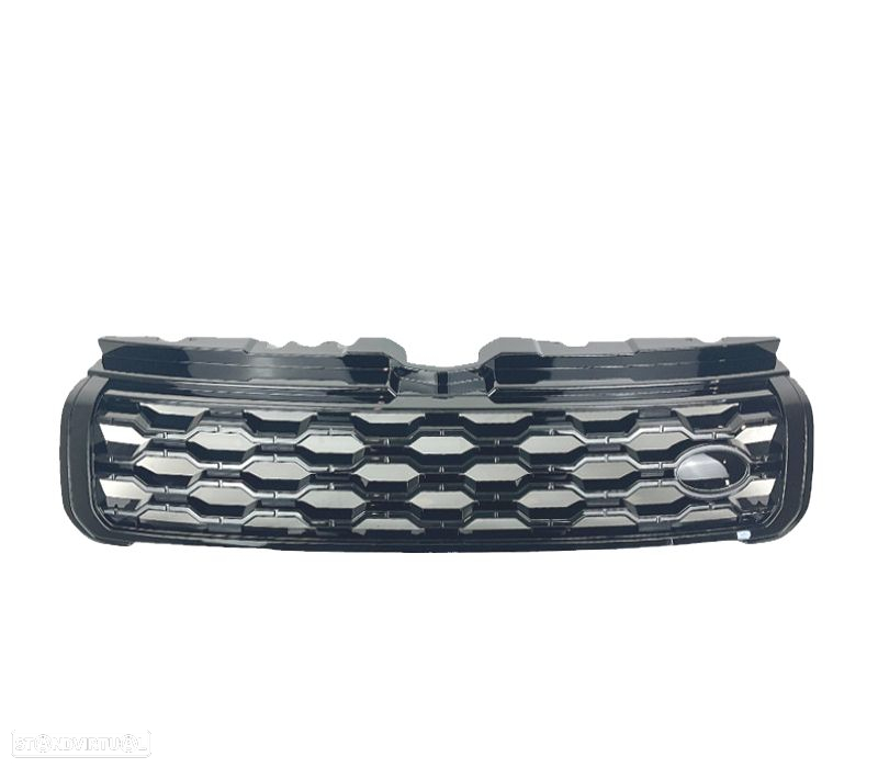 GRELHA LAND ROVER EVOQUE 10-18 LOOK 2020 DYNAMIC PRETO BRILHANTE - 4
