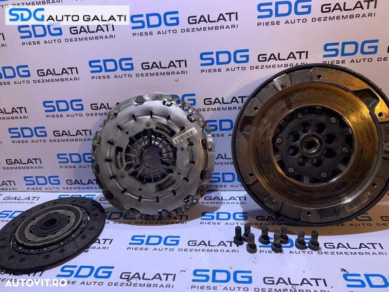 Ambreiaj LUK Volanta Masa Dubla Placa Presiune BMW Seria 5 E60 E61 520 2.0 D 177CP 2006 - 2010 Cod 7637279 7614326 7615627 - 1