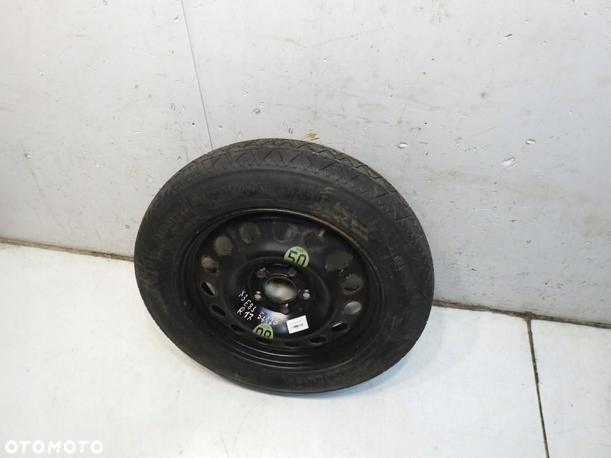 KOŁO ZAPASOWE DOJAZDOWE 135/90/R17 DOT 1906 BMW X3 E83 6758778 - 11