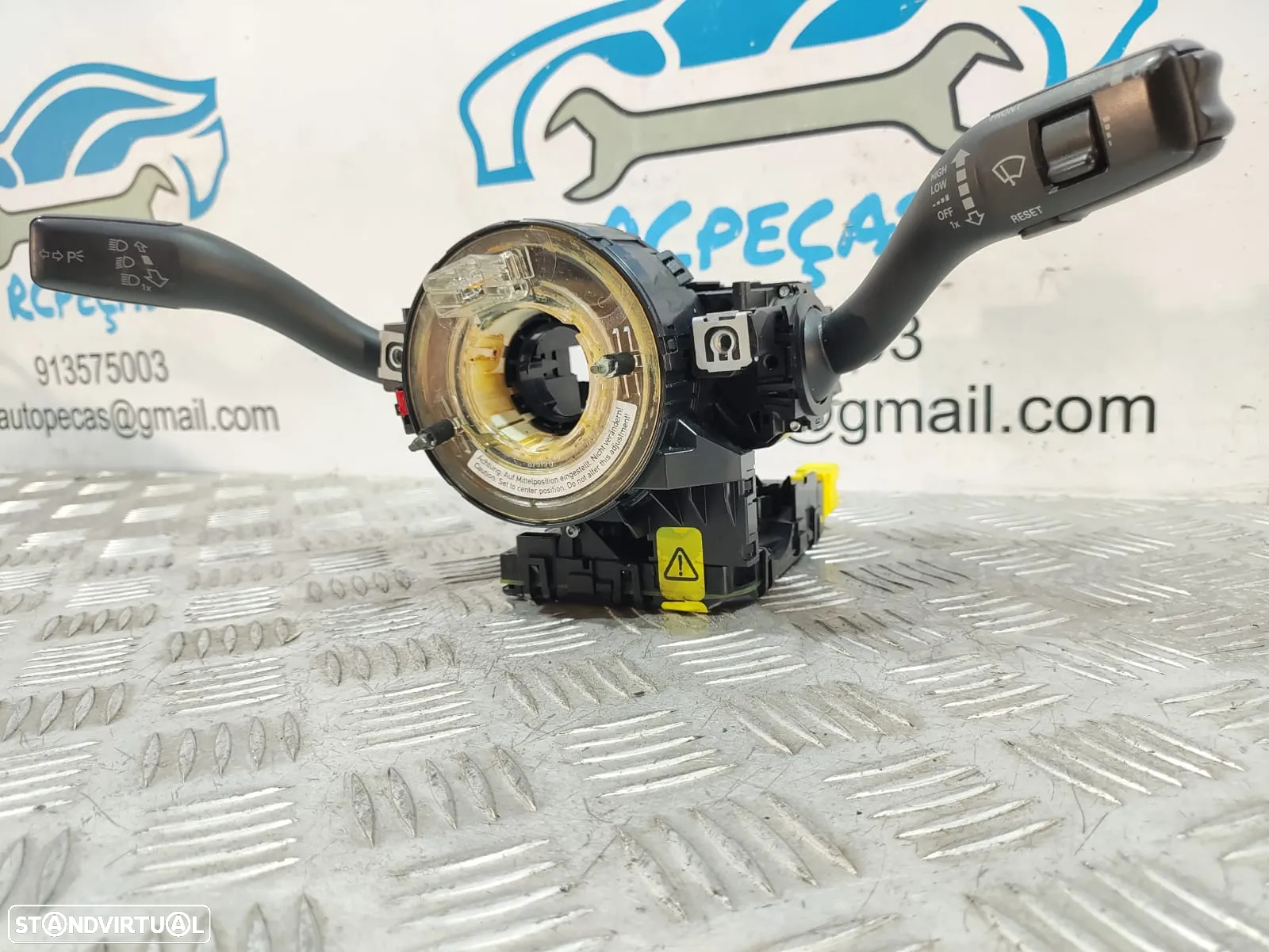 Fita de airbag/comandos original Audi A3 8P - 3