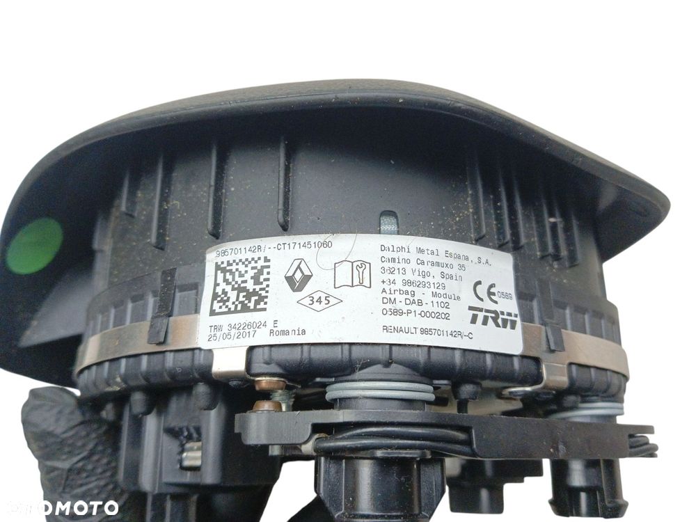 PODUSZKA KIEROWCY DACIA LODGY LIFT (2017-2022) 1.6 SCE 102KM 985701142R - 3