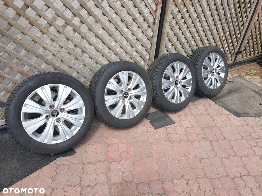 Koła Wielosezon Felgi Aluminiowe Citroen c3 c3 picasso 4X108 195/55 R16 Opoy NEXEN 2023r 6Jx16 - 2