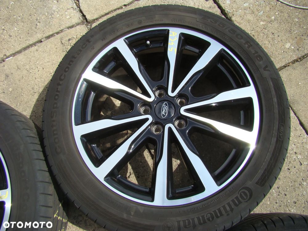 a345 5x108 Ford Kuga S-Max Galaxy 7,5jx18 opony lato 235/50 R18 czujniki - 5