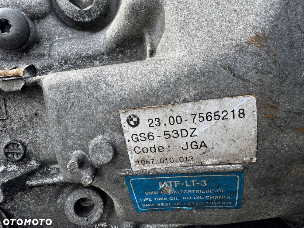 SKRZYNIA BIEGÓW 3.0D GS6-53DZ 7565218 JGA BMW E60 2007 - 4