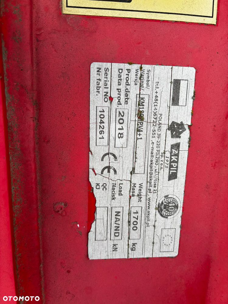 Inny Pług Akpil KM 180 HPV 4+1 - 3