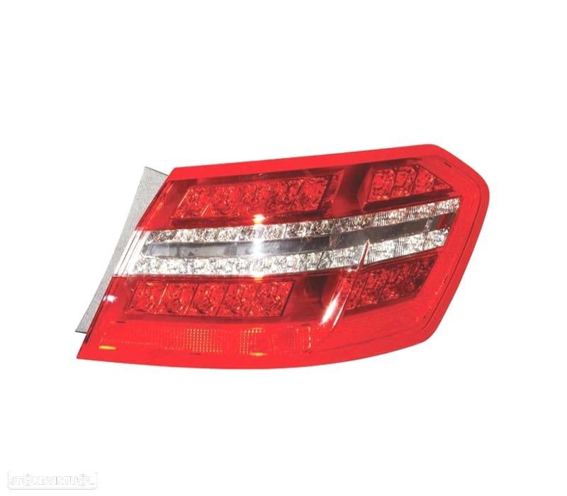 FAROLIN DIR MERCEDES CLASSE E W212 09-13 VERMELHO CROMADO - 1