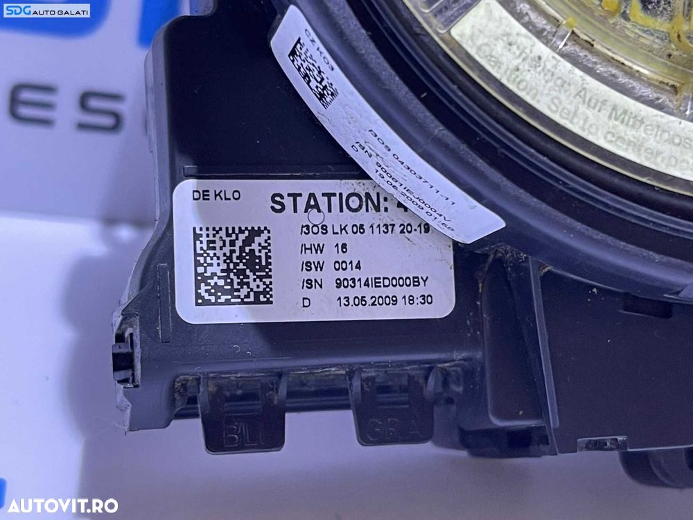 Spira Banda Spirala Panglica Volan Audi A5 2008 - 2017 Cod 8K0953568F [B3568] - 2