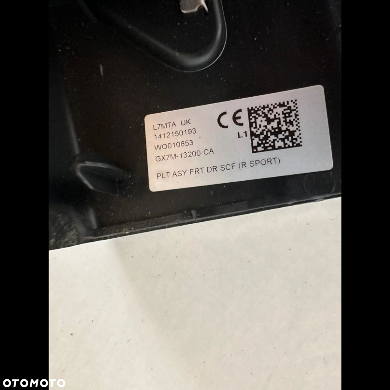 Jaguar XE 2016 Listwa progowa przednia GX7M13200CA - 5