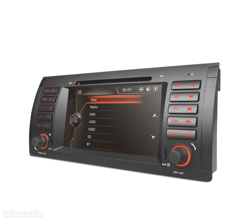 AUTO RADIO 2DIN 7" PARA BMW X5 E53 99-06 SERIE 5 E39 95-03 USB GPS TACTIL HD - 4