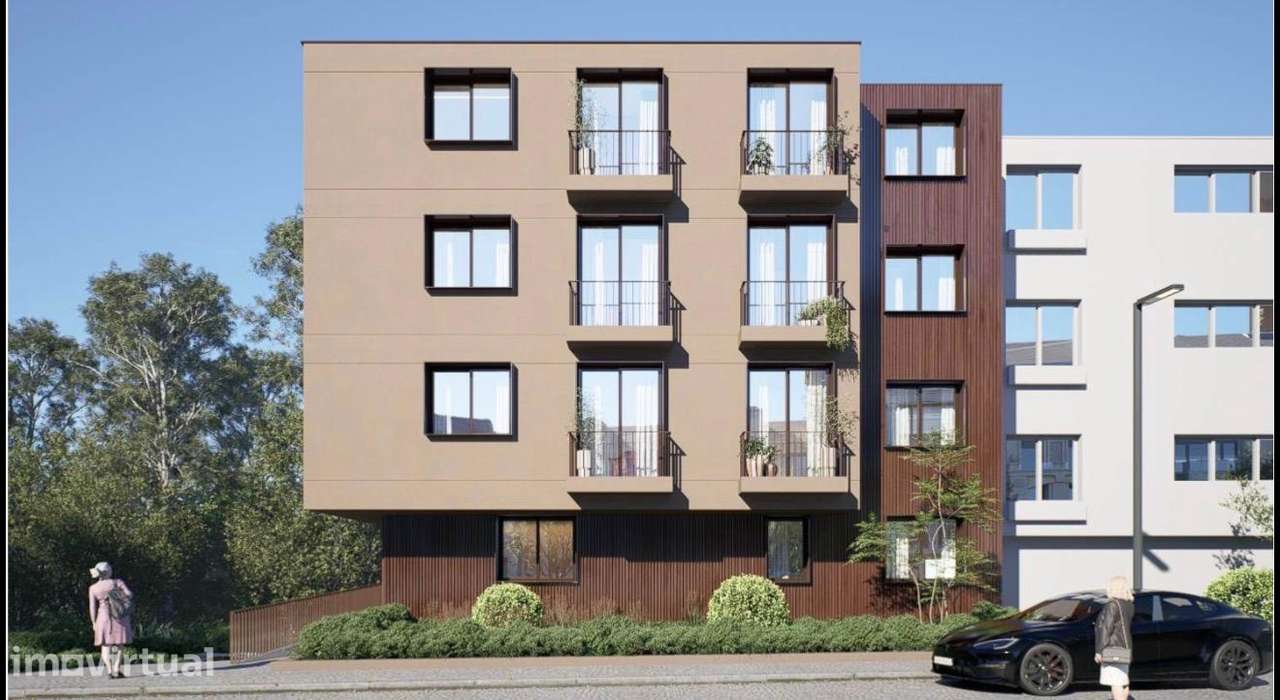 Apartamento T1+1 em empreendimento Gandra Wood Garden - Grande imagem: 2/23