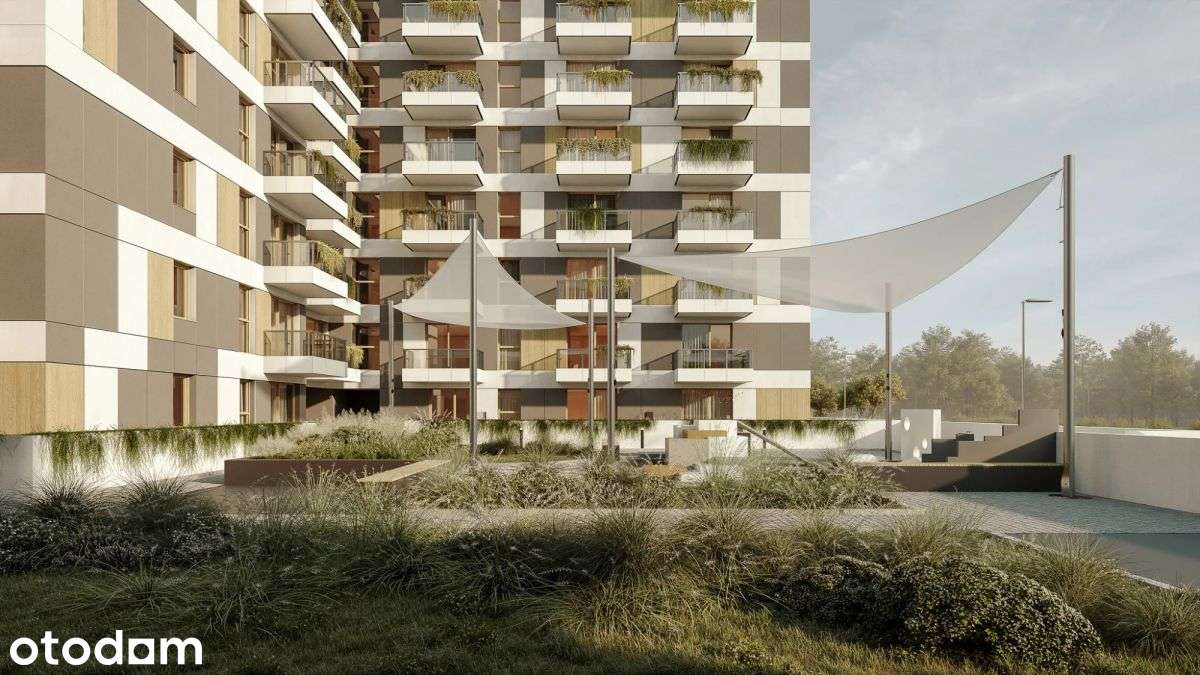 Ceramiczna | Nowoczesne 2 pokoje z balkonem