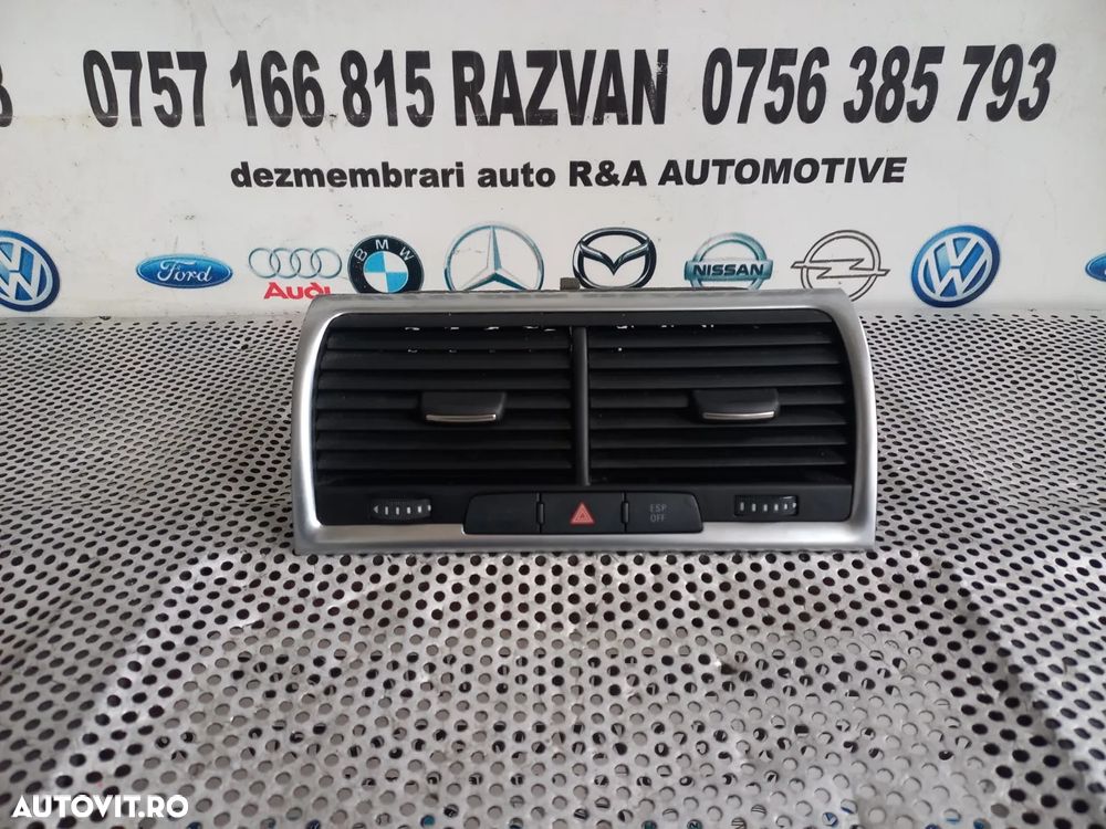 Grile Grila Aerisire Ventilatie Bord Centrala Audi Q7 4L An 2005-2006-2007-2008-2009-2010-2011-2012 - 1