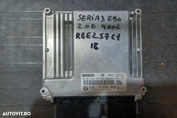Calculator motor ECU 0281012754 - 2.0 D 0281012754 - 2.0 D BMW Seria - 1