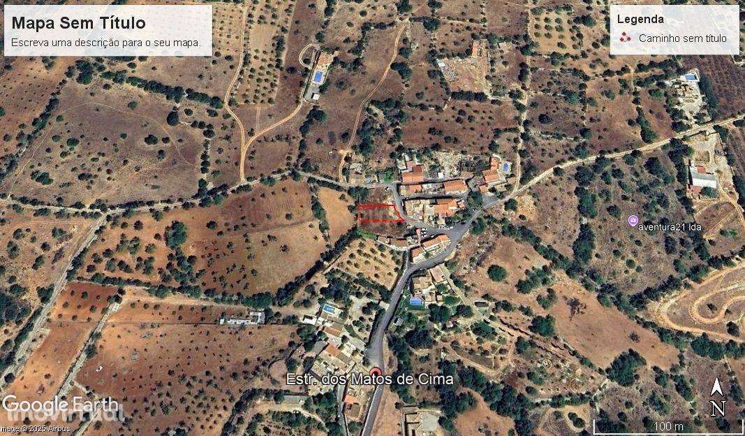 Terreno Urbano para Construção DE 480m2 - Paderne - Grande imagem: 3/16