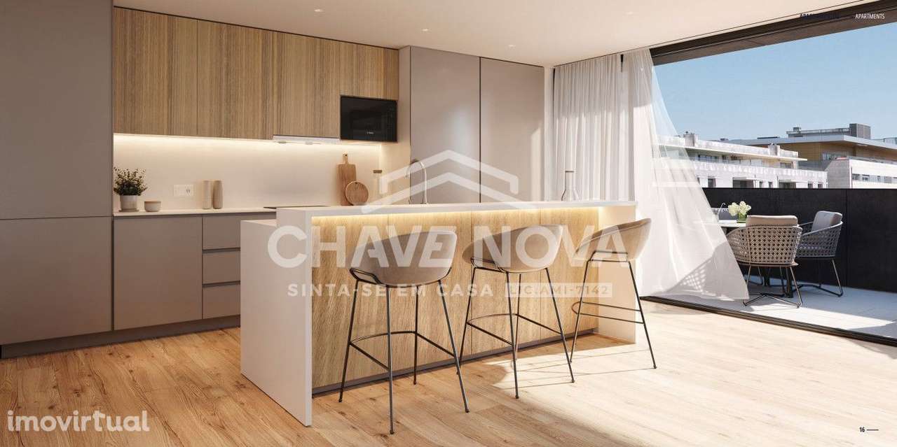 T2 Dúplex Novo c/ Lugar de Garagem em Matosinhos - Grande imagem: 3/18