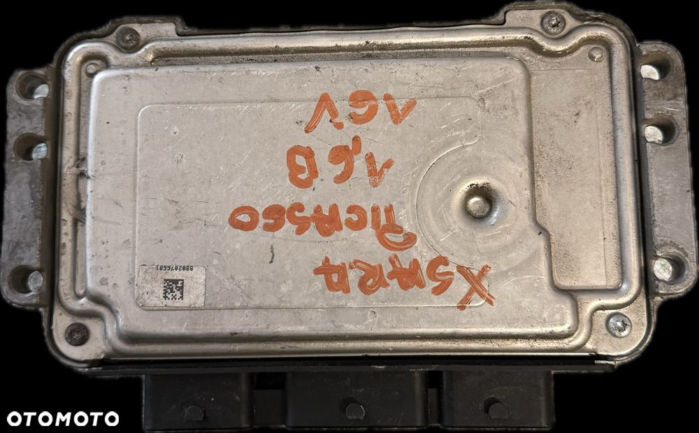 Sterownik Silnika ECU Komputer Citroen Peugeot 9663518680 - 2