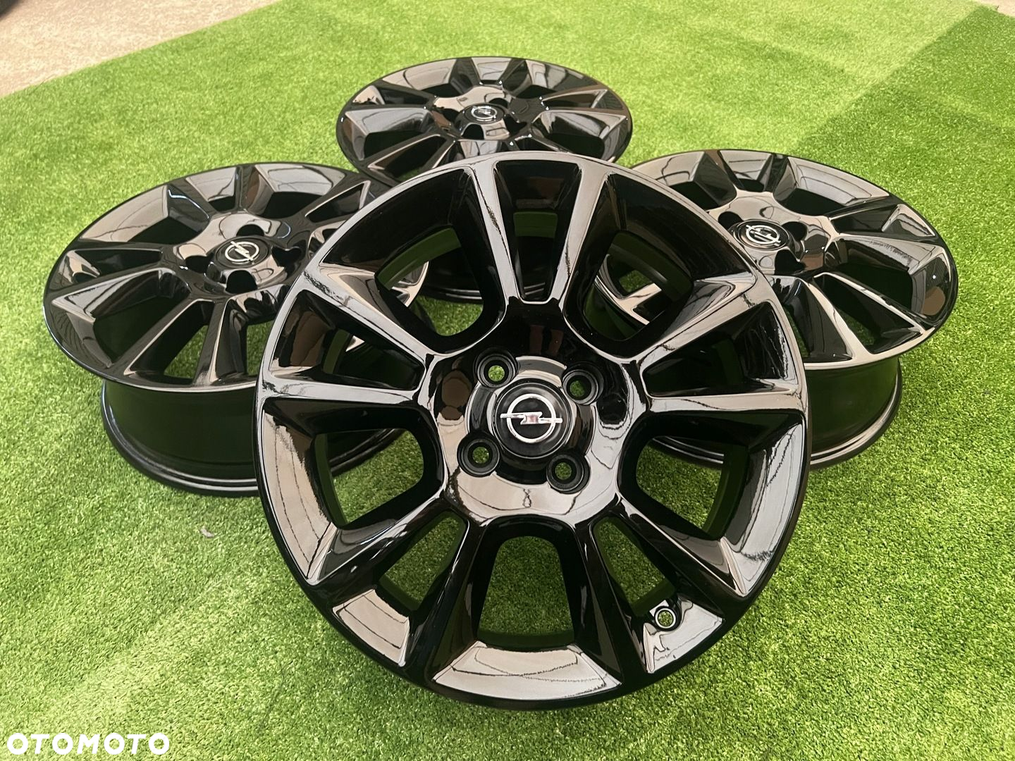 KOMPLET FELG FELGI ALU OPEL CORSA ADAM CARL 16 4X100 ET41 ORYGINALNE - 2