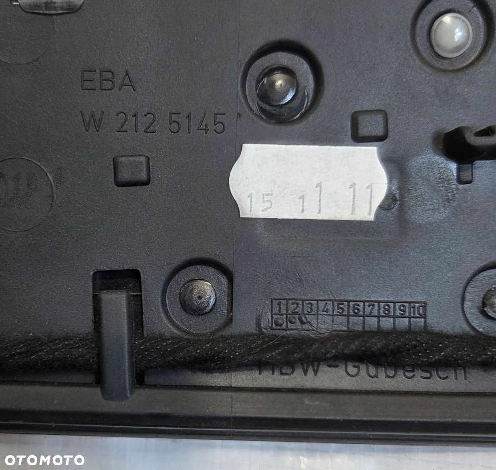 MERCEDES W212 LISTWA DEKOR KONSOLI KRATKI NAWIEWU A212680xx71 - 11