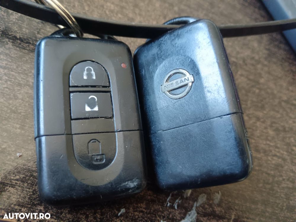 Contact keyless cu cheie nissan qashqai j10 - 3