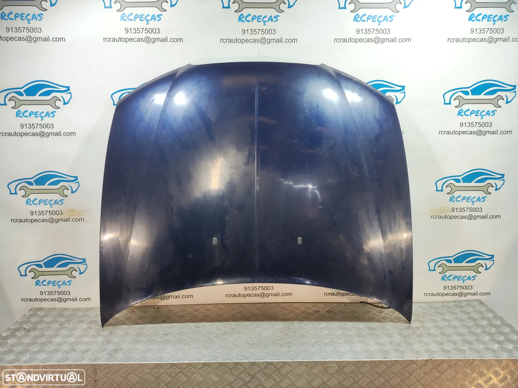FRENTE COMPLETA ROVER 75 RJ CAPOT PARACHOQUES GUARDA-LAMAS OTICAS RADIADOR VENTILADOR FRENTE FIBRA REFORÇO - 17