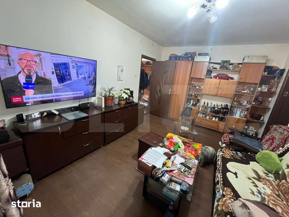 Apartament 2 camere parter – centrala proprie, bloc de caramida izol — fotografia 1