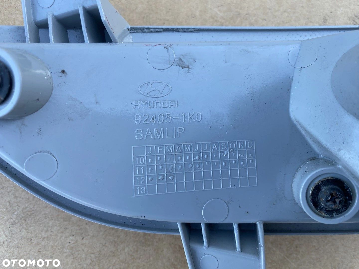 LAMPA PRZECIWMGIELNA TYLNA PRAWA HYUNDAI IX20 92405-1K0 - 4