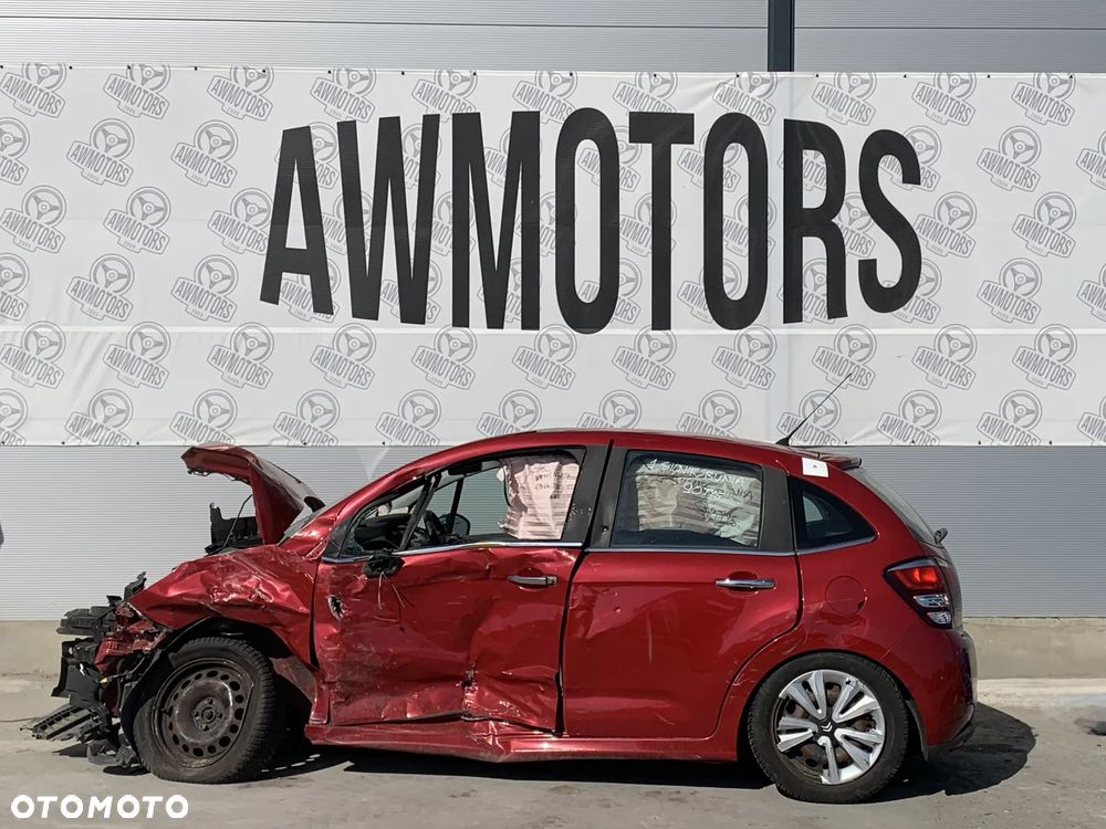 CITROEN C3 2013 *SAMOCHÓD NA CZĘŚCI* EPY - RUBY RED PAINT  MASKA, LAMPA, DRZWI, LUSTERKO, ZDERZAK, GRILL, BŁOTNIK, KLAPA, BELKA, DESKA, FOTELE, KANAPA, ĆWIARTKA KIEROWNICA, TARCZE, ZACISKI, ZAWIESZENIE, KOMPLETNY PRZÓD, KOMPLETNY TYŁ, LICZNIK, ZEGARY, PRAWE LEWE PRZÓD TYŁ - 2