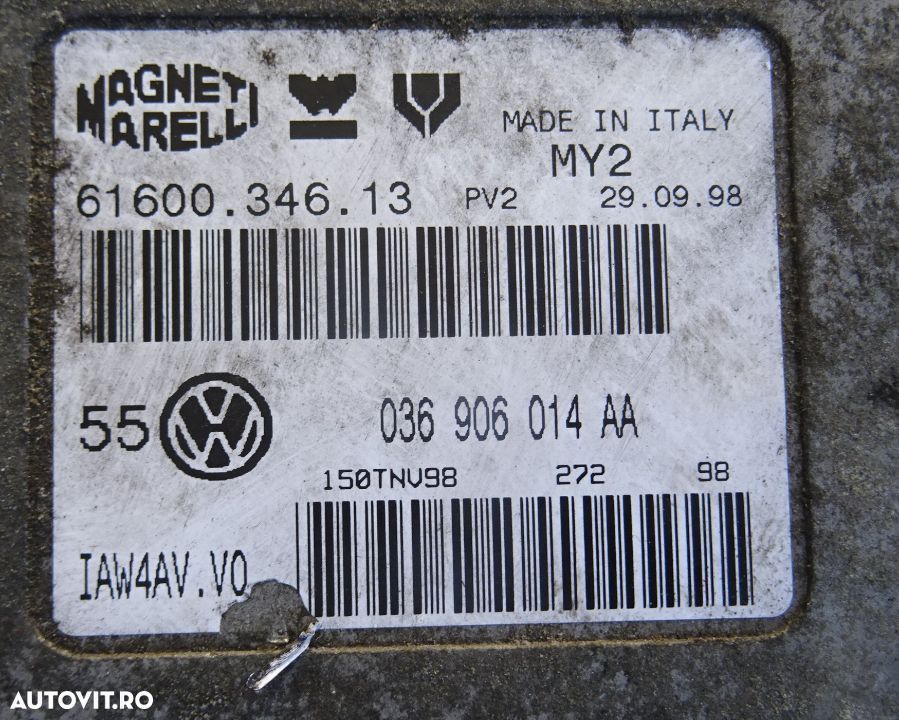 Calculator motor Dacia Logan 1.2 Benzina D4F F732 din 2012 - 2