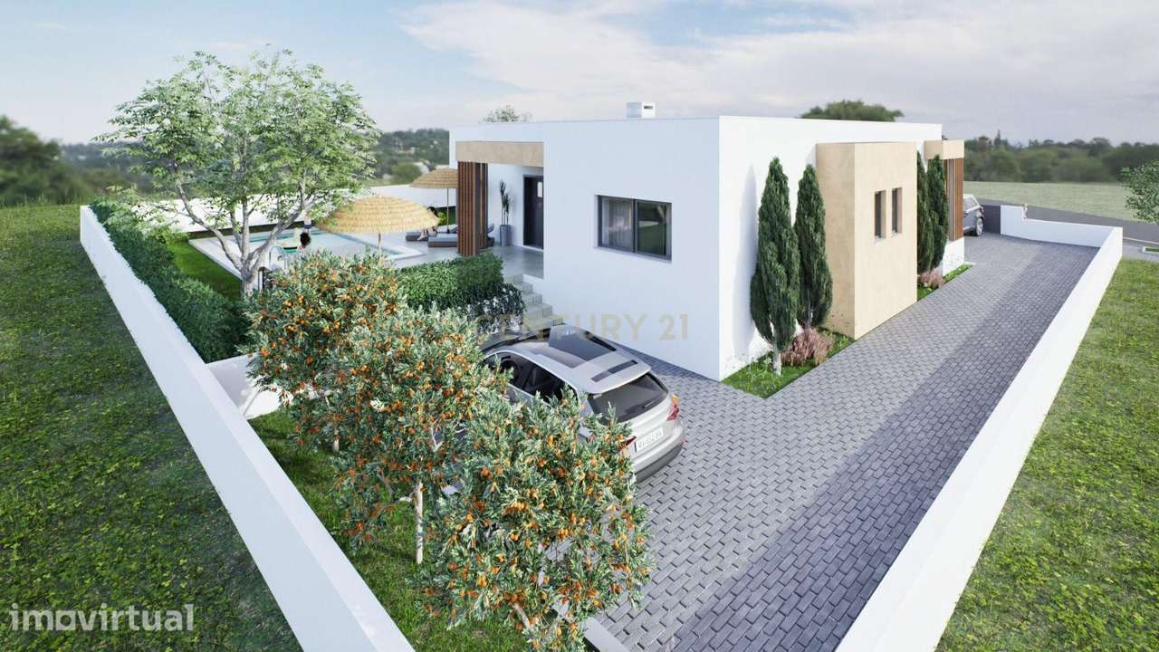 Exclusiva Moradia T4 Térrea de Arquitetura Contemporânea com Piscina | - Grande imagem: 3/15