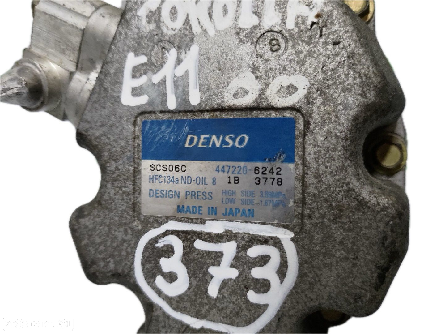 Compressor Ar Condicionado Toyota Corolla (_E11_) - 5