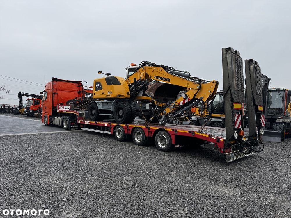 MAX Trailer MAX 100 Hydrauliczne Najazdy Oś Skrętna ODSTĘPSTWO - 2