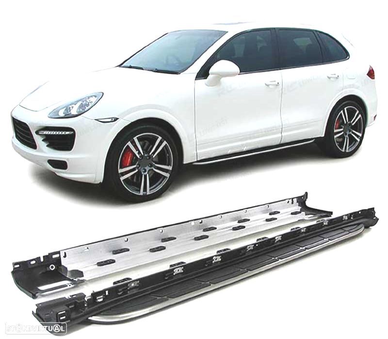 ESTRIBOS LATERAIS PORSCHE CAYENNE 10-17 - 1