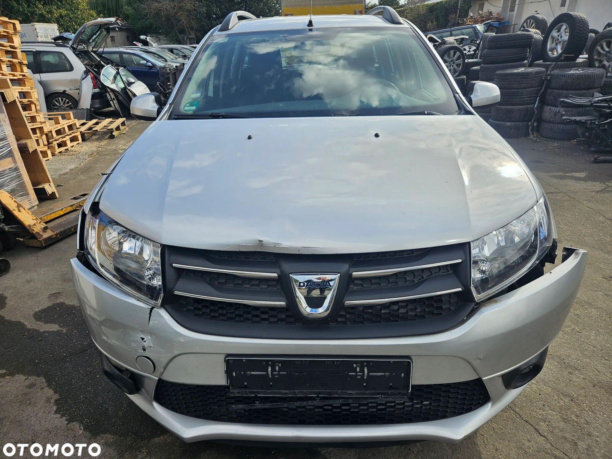 DACIA LOGAN II MCV DRZWI PRAWY PRZÓD PRAWE PRZEDNIE TED69 - 22