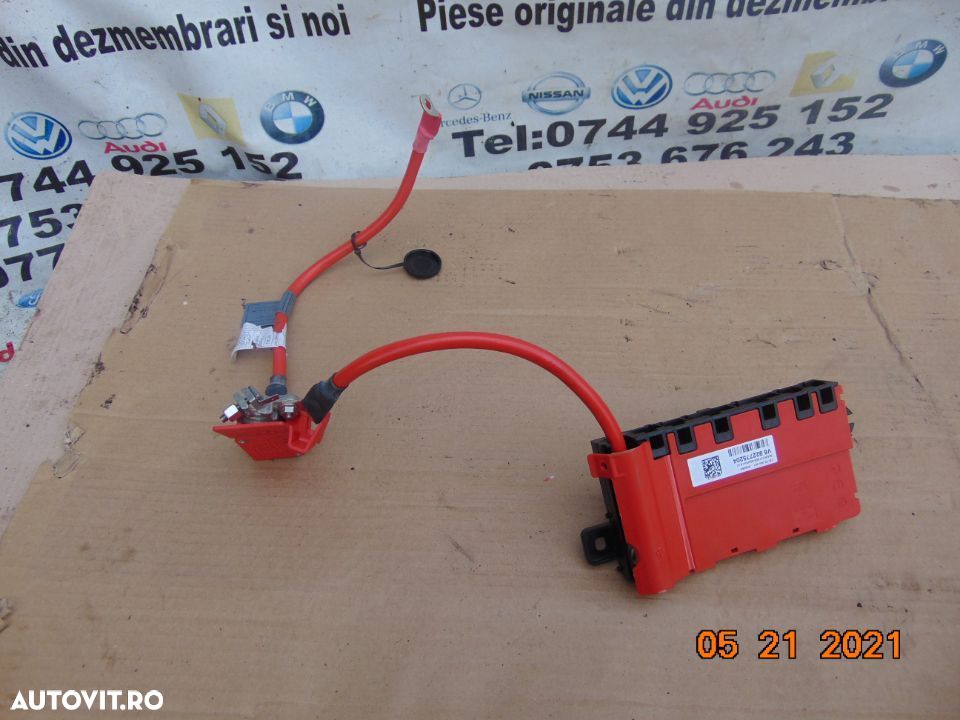 Borna Baterie plus capsa pirotehnica BMW f20 F31 F32 F33 F34 f20 f21 F23 F22 - 1
