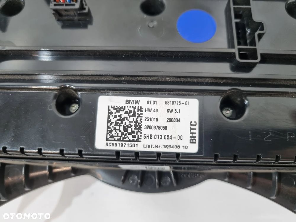MINI COOPER F55 F56 F57 PANEL KLIMATYZACJI NAWIEWU 6819715 - 5