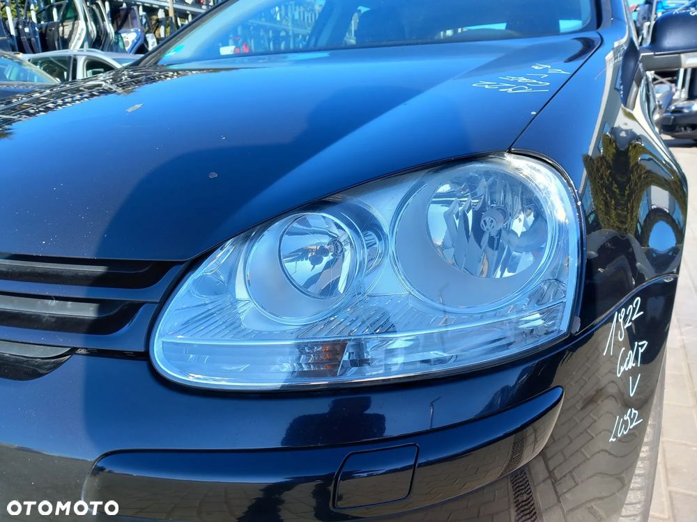 VW GOLF V LAMPA REFLEKTOR LEWA PRZEDNIA LEWY PRZÓD - 1