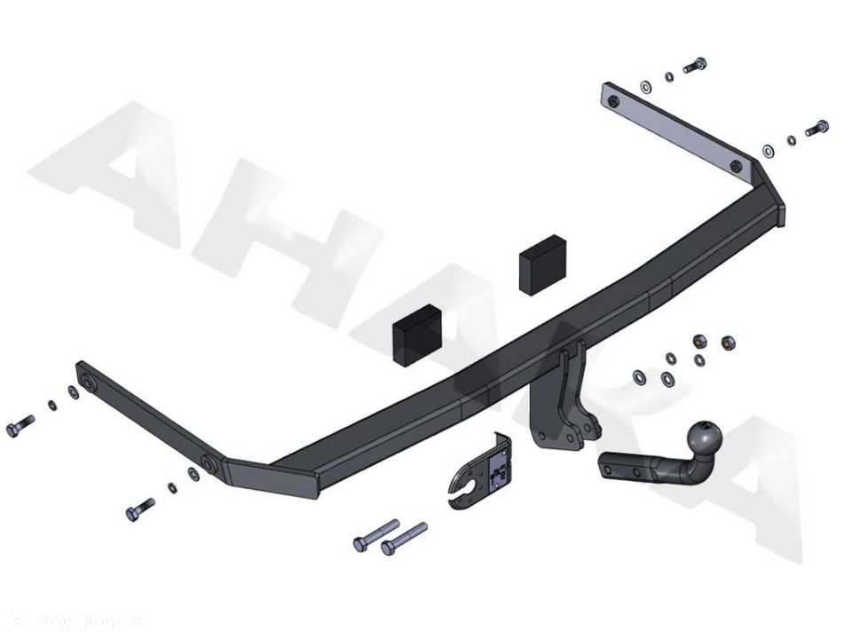Hak Holowniczy Odkręcany Do Ford Fiesta Hatchback 2013-2017 - 3