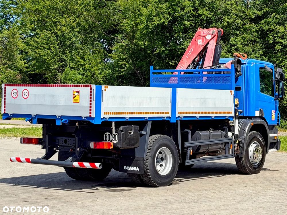 Scania P 400 * WYWROTKA 4,90 m + FASSI F110A.23 + PILOT * STAN BDB - 7
