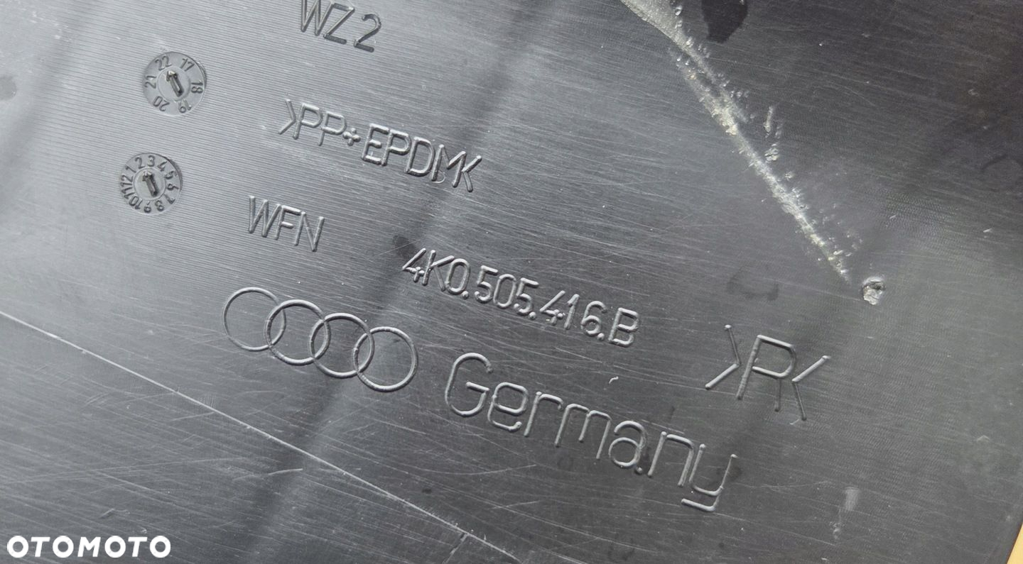 AUDI A6 S6 A7 S7 C8 OSŁONA WAHACZA PRAWY TYŁ 4K0505416B - 3