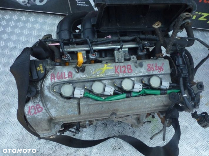 SILNIK OPEL AGILA 1.2 16V K12B 86 TYS - 2