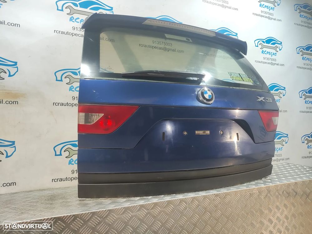 Porta Tampa Mala BMW X3 E83 Fecho Puxador - 3