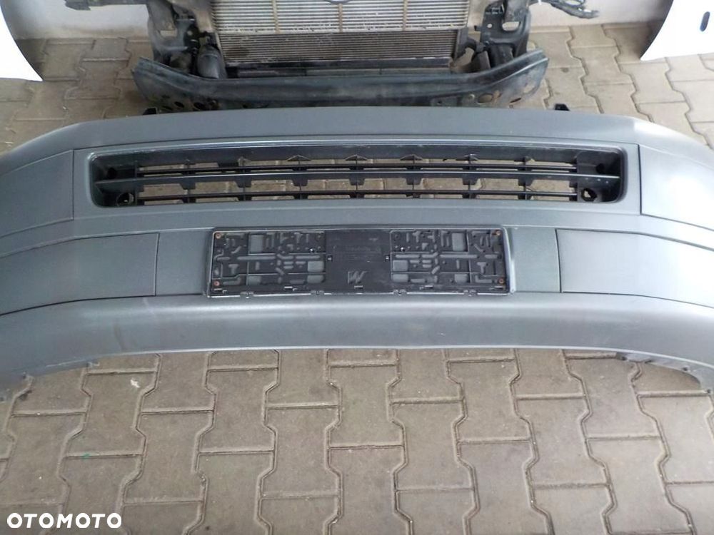 VW T5 LIFT KOMPLETNY PRZÓD MASKA ZDERZAK BŁOTNIKI WZMOCNIENIE CHŁODNICE - 6