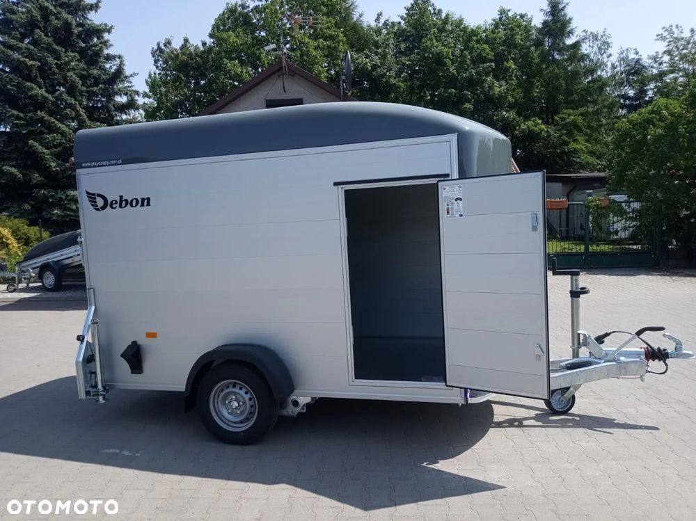 Debon Przyczepa zabudowana aluminiowa poliestrowa kontener furgon C400 Cheval Liberte Debon - 12