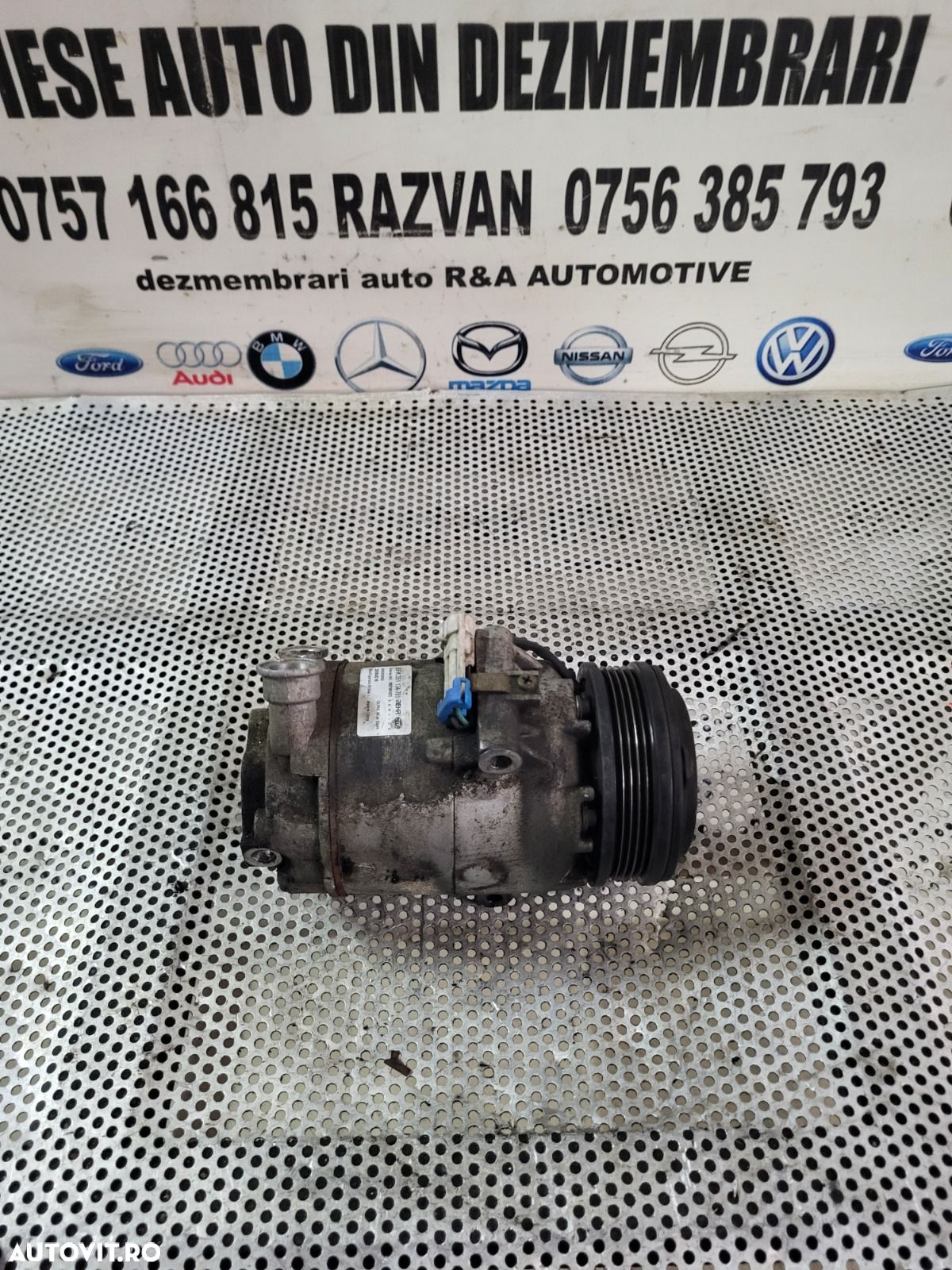 Compresor Clima Ac Opel Meriva A 1.7 Cdti An 2004-2005-2006-2007-2008 Testat Cu Factura Si Garantie - 1