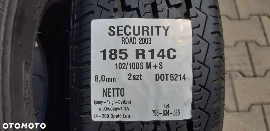 Opony Security 185 R14C - 2