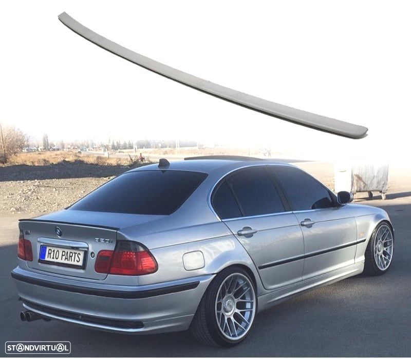 AILERON SPOILER TRASEIRO BMW E46 SEDÁN 98-05 ABS - 1