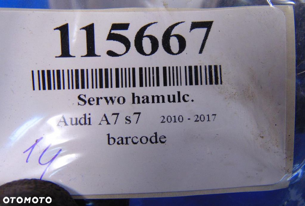 AUDI A7 S7 SERWO HAMULCOWE 4G612103G - 10