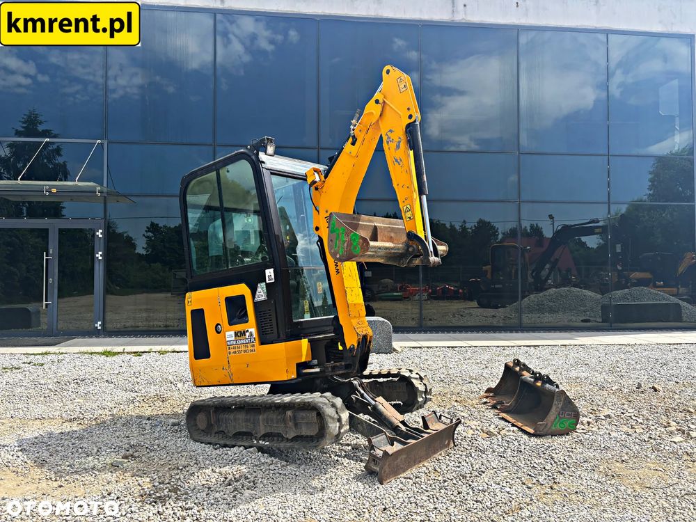 JCB 16 C-1 T3 MINI-KOPARKA 2022R | JCB 8015, 8016, 8025, 8030, YANMAR SV 15, CAT 302.5, 302.4, 301.6, 301.8, KUBOTA U27 - 31