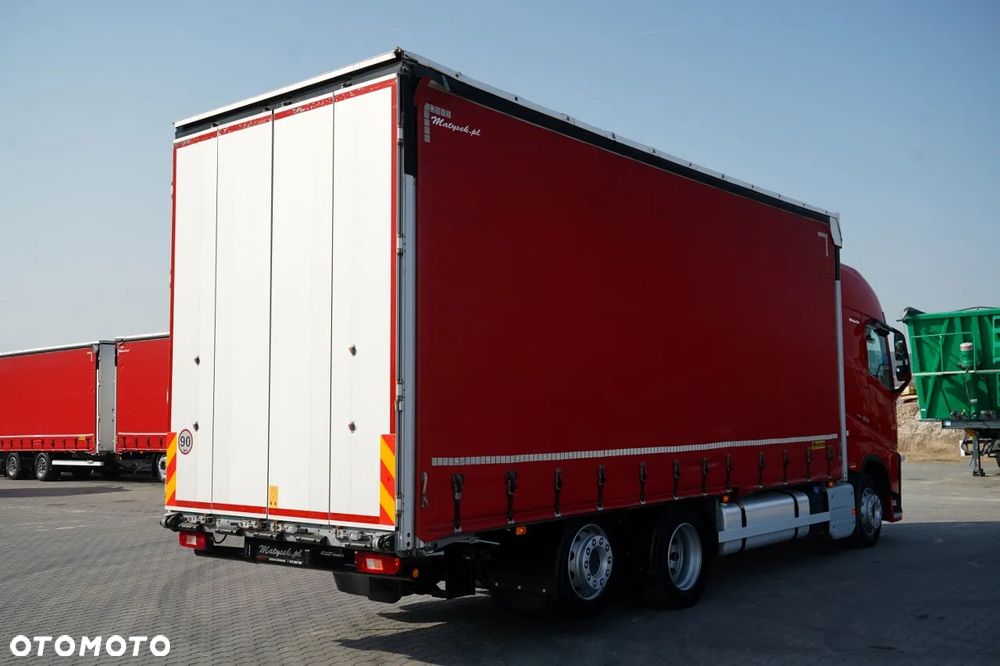 Volvo FH 460 / Firanka 7,7m  / I-SAVE / KLIMA POSTOJOWA / OŚ PODNOSZONA I SKRĘTNA / 2021 ROK / - 4